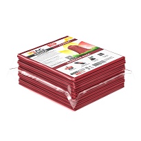 Мешки для мусора 160 л, красные, в пачке 10 шт., ПВД, 40 мкм, 900х1100 мм, i-Bag в Смоленске