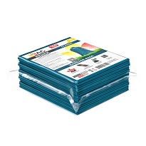 Мешки для мусора 160 л, светло-синие, в пачке 10 шт., ПВД, 40 мкм, 900х1100 мм, i-Bag в Смоленске