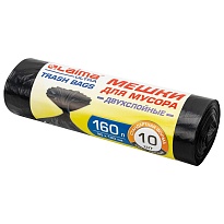 Мешки для мусора 160 л, черные, в рулоне 10 шт., ПВД, 30 мкм, 1200х900 мм, LAIMA ULTRA, 607694 в Смоленске Мешки для мусора 160 л, черные, в рулоне 10 шт., ПВД, 30 мкм, 1200х900 мм, LAIMA ULTRA, 607694 в Смоленске