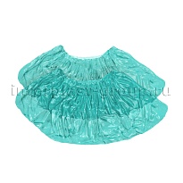 Бахилы бирюзовые 2000 шт (1000 пар), 16 мкм, однослойные, с одной резинкой, Эконом в Смоленске Бахилы бирюзовые 2000 шт (1000 пар), 16 мкм, однослойные, с одной резинкой, Эконом в Смоленске