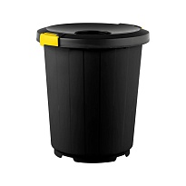 Мусорный бак с крышкой - воронкой 105 л темно-серый 105 темно-серый в Смоленске Мусорный бак с крышкой - воронкой 105 л темно-серый 105 темно-серый в Смоленске