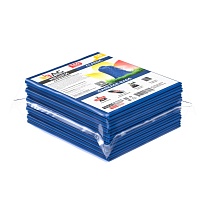 Мешки для мусора 160 л, синие, в пачке 10 шт., ПВД, 40 мкм, 900х1100 мм, i-Bag в Смоленске