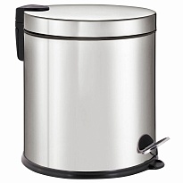Ведро-контейнер для мусора урна с педалью LAIMA Classic Plus, 20 л, зеркальное в Смоленске