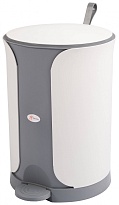 Контейнер для мусора Sтилъ с педалью 7 л серый 7 серый в Смоленске Контейнер для мусора Sтилъ с педалью 7 л серый 7 серый в Смоленске
