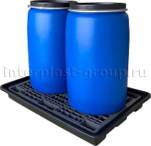Поддон пластиковый для двух бочек в Смоленске