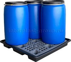 Поддон пластиковый для четырех бочек в Смоленске
