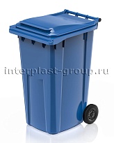 Контейнер для мусора 240 л голубой облегченный 240 голубой в Смоленске