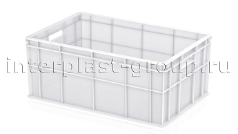 Ящик для молока, мяса, овощей и фруктов сплошной белый в Смоленске